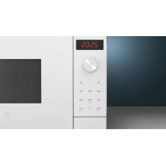 Siemens iQ300 FF023LMW0 Mikrobølgeovn Hvid - Effektiv, Pladsbesparende og Stilren!