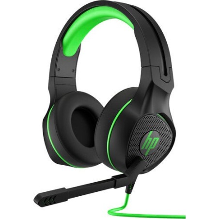 HP Pavilion 400 Kabling Headset Sort Grøn