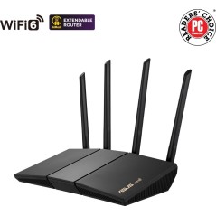 ASUS RT-AX57 Trådløs Router - Hurtig og Stabil Internetforbindelse til Dit Hjem - Varenummer: 4711081921479