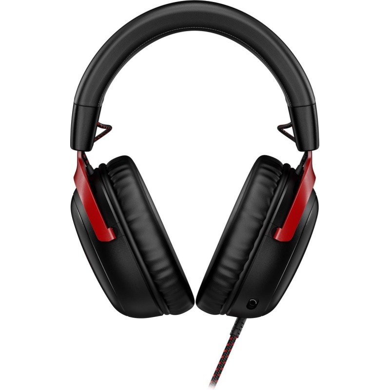 HyperX Cloud 3 Kablet Høretelefoner Sort Rød