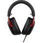 HyperX Cloud 3 Kablet Høretelefoner Sort Rød