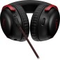HyperX Cloud 3 Kablet Høretelefoner Sort Rød