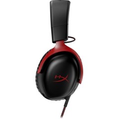 Køb HyperX Cloud 3 Kabling Headset - Sort/Rød | Komfort, Kvalitet & Lyd i Topklasse - Varenr: 0197029008237
