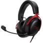 HyperX Cloud 3 Kablet Høretelefoner Sort Rød
