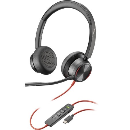 Køb Poly Blackwire 8225 USB-C - Premium Kvalitet & Komfort til Professionel Lydoplevelse | Varenummer: 214407-01