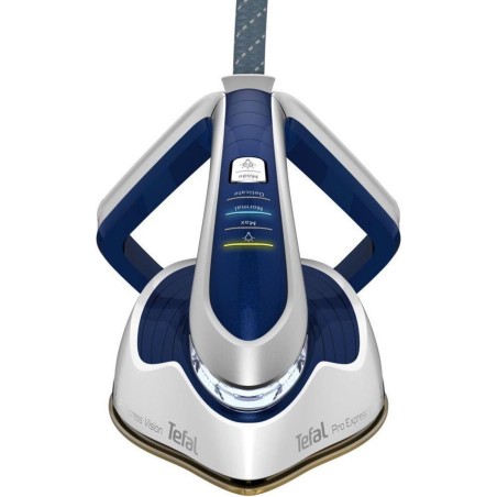 Tefal Pro Express Vision GV9812E0 Dampstrygejern 3000W Blå Hvid