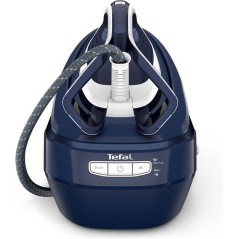 Tefal Pro Express Vision GV9812E0 Dampstrygejern 3000W - Effektiv, Hurtig og Elegant Strygning i Blå/Hvid!