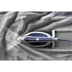 Tefal Pro Express Vision GV9812E0 Dampstrygejern 3000W - Effektiv, Hurtig og Elegant Strygning i Blå/Hvid!