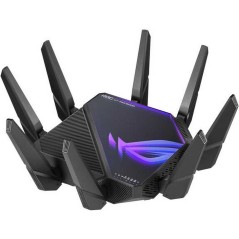 ASUS ROG Rapture GT-AXE16000 Trådløs Router - Lynhurtig Gaming Ydeevne & Uovertruffen Dækning!
