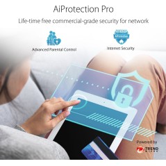 ASUS RT-AX82U Trådløs Router - Hurtig, Stabil og Effektiv Internetforbindelse - Varenr. 4718017648622