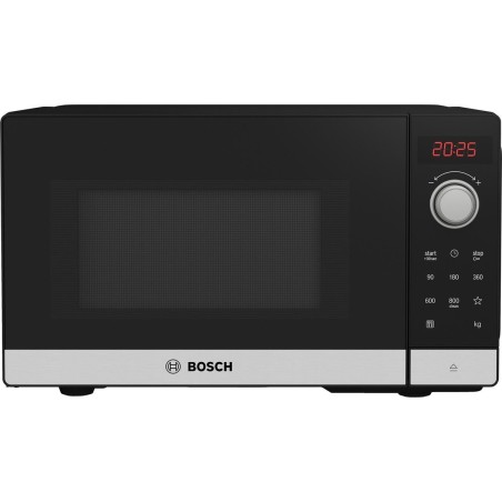 Bosch Serie | 2 FFL023MS2 Mikrobølgeovn - Elegant Rustfrit Stål til Hurtig Madlavning!