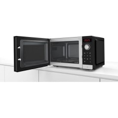 Bosch Serie | 2 FFL023MS2 Mikrobølgeovn - Elegant Rustfrit Stål til Hurtig Madlavning!