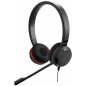Jabra Evolve 30 II MS stereo Kablet Høretelefoner Sort Jabra Evolve 30 II MS stereo Kablet Høretelefoner Sort