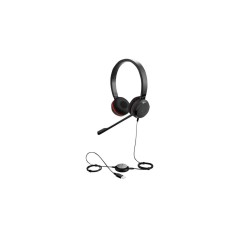 Jabra Evolve 30 II MS Stereo Kabling Headset - Komfortabelt, Professionelt og Stilfuldt i Sort | Varenr. 5706991019964