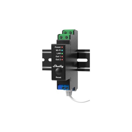Shelly Pro 2PM - Intelligent Strømswitch til Smart Home | Varenummer: 3800235268032