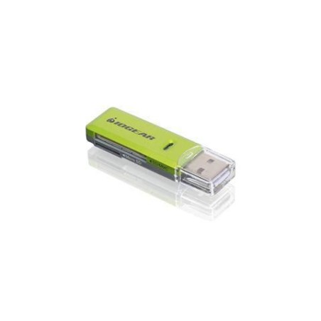 Kompakt og Hurtig IOGEAR SDMicroSDMMC Kortlæser - GFR204SD