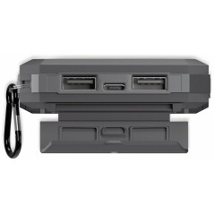 Goobay Outdoor PowerBank 80 - Kraftfuld 8000mAh Solarbanks, Ideel til Udendørs Eventyr - Varenr. 4040849492167