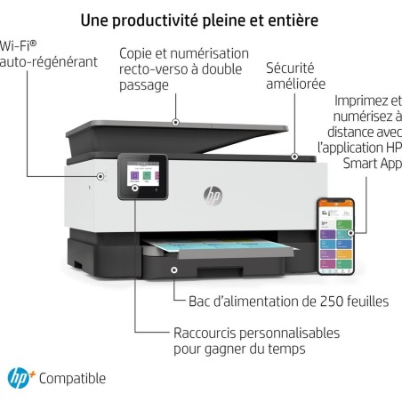 HP Officejet Pro 9010e All-in-One Blækprinter