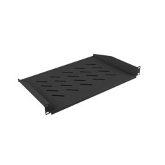 Lanberg Rackhylde Sort - Robust og Praktisk Opbevaring til Dine Enheder - Varenummer: 5901969403879