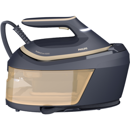 Philips PerfectCare 6000 Series PSG6066 Dampstrygejern 2400W - Effektiv, Elegant & Robust i Sort/Brun