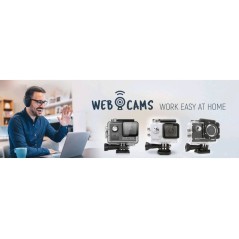 Easypix GoXtreme BlackHawk 4K Actionkamera - Optag i Høj Kvalitet med Sort Design!