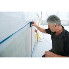 Bosch GLM 40 Laserafstandsmåler 40 m - Præcision & Kvalitet i Sort/Blå | Varenummer: 3165140790406