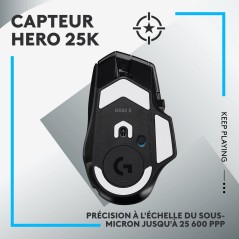 Logitech G G502 X LIGHTSPEED Optisk Trådløs Mus - Præcision, Hastighed & Komfort i Sort