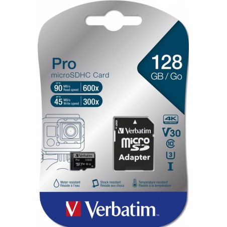 Verbatim MICRO SDXC CARD PRO UHS-3