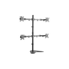 LogiLink Quad Monitor Desk Stand - Stativ til 4 LCD displays 13-32" | Optimal Plads & Ergonomi