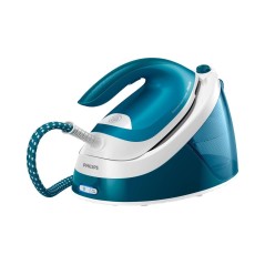 Philips PerfectCare Compact Essential GC6840 Dampstrygejern 2400W - Effektiv, Kompakt & Elegant Blå Hvid