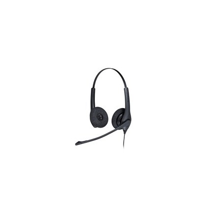 Køb Jabra BIZ 1500 Duo Kabling Headset Sort - Effektiv Lydkvalitet & Komfortabelt Design!