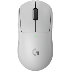 Logitech G PRO X SUPERLIGHT 2 Optisk Trådløs Mus - Hvid | Ultra Let & Præcis Gaming Perfection