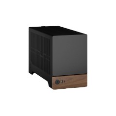 Fractal Design Terra Ultralille formfaktor Mini ITX Strømforsyning Sort Brun