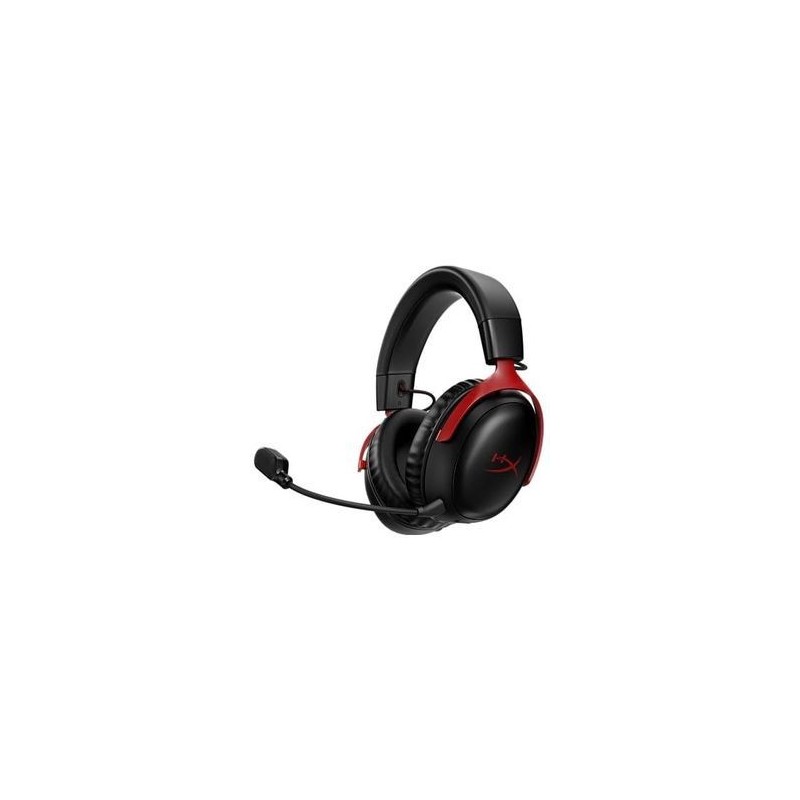 HyperX Cloud III Trådløs Høretelefoner Sort Rød HyperX Cloud III Trådløs Høretelefoner Sort Rød
