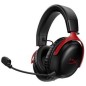 HyperX Cloud III Trådløs Høretelefoner Sort Rød HyperX Cloud III Trådløs Høretelefoner Sort Rød