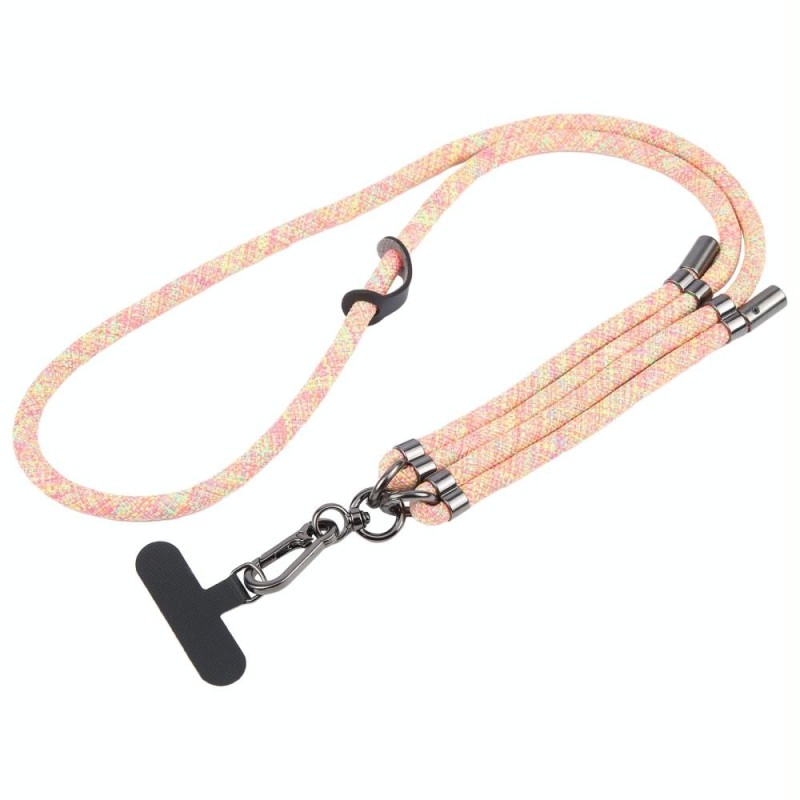 8mm Adjustable Mobile Phone Anti-lost Long LanyardOrange Colorful 8mm Adjustable Mobile Phone Anti-lost Long LanyardOrange Colorful