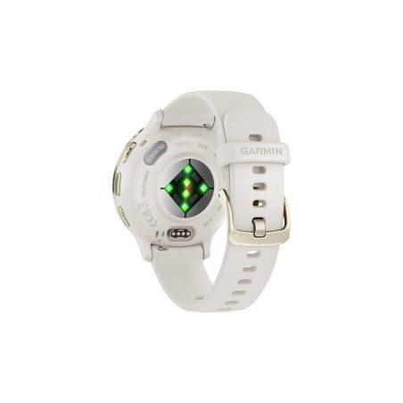 Garmin Venu 3S 41 mm Guld Hvid Smart Ur - Elegance Møder Funktionalitet!