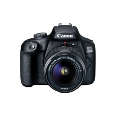 Canon EOS 4000D 18 Digitalkamera med EF-S 18-55 mm DC III objektiv - Perfekt til Begyndere og Fotointeresserede!