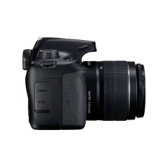 Canon EOS 4000D 18 Digitalkamera med EF-S 18-55 mm DC III objektiv - Perfekt til Begyndere og Fotointeresserede!