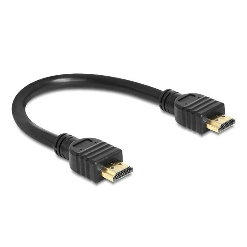 Delock High Speed HDMI with Ethernet HDMI-kabel med Ethernet 25cm