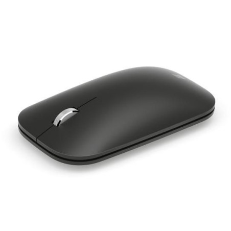 Microsoft Modern Mobile Mouse Black - Stilfuld og Ergonomisk Trådløs Mus | KTF-00002