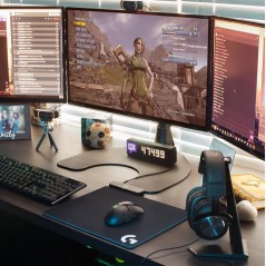 Logitech G Pro X Kabling Headset Sort - Professionelt Gamingheadset med Overlegen Lydkvalitet og Komfort