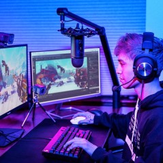 Logitech G Pro X Kabling Headset Sort - Professionelt Gamingheadset med Overlegen Lydkvalitet og Komfort