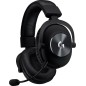 Logitech G Pro X Kablet Høretelefoner Sort
