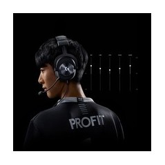 Logitech G Pro X Kabling Headset Sort - Professionelt Gamingheadset med Overlegen Lydkvalitet og Komfort