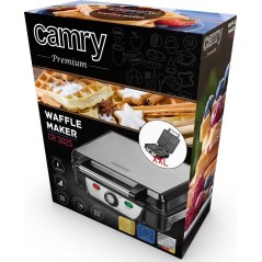 Camry Premium CR 3025 Vaffeljern - Lav Perfekte Vafler Hjemme!