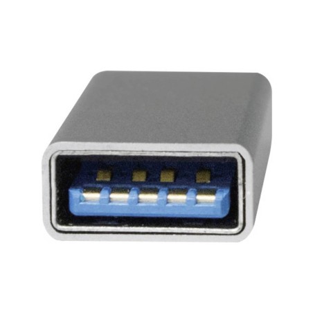 LogiLink USB 3.0/USB 3.1 Gen 1 USB-C Adapter - Sølv | Hurtig & Pålidelig Dataoverførsel