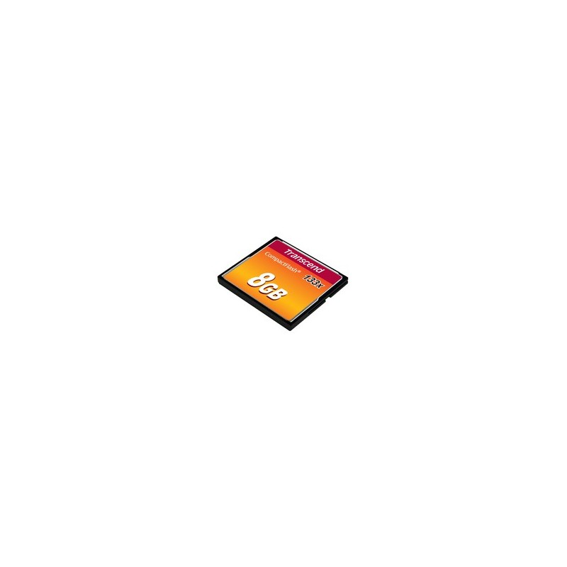 Transcend CompactFlash-kort 8GB Transcend CompactFlash-kort 8GB