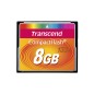 Transcend CompactFlash-kort 8GB Transcend CompactFlash-kort 8GB