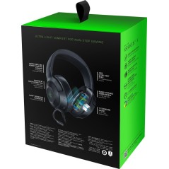 Razer Kraken V3 X Kabling Headset - Sort | Fantastisk lyd, Komfortabelt design og Holdbar kvalitet!